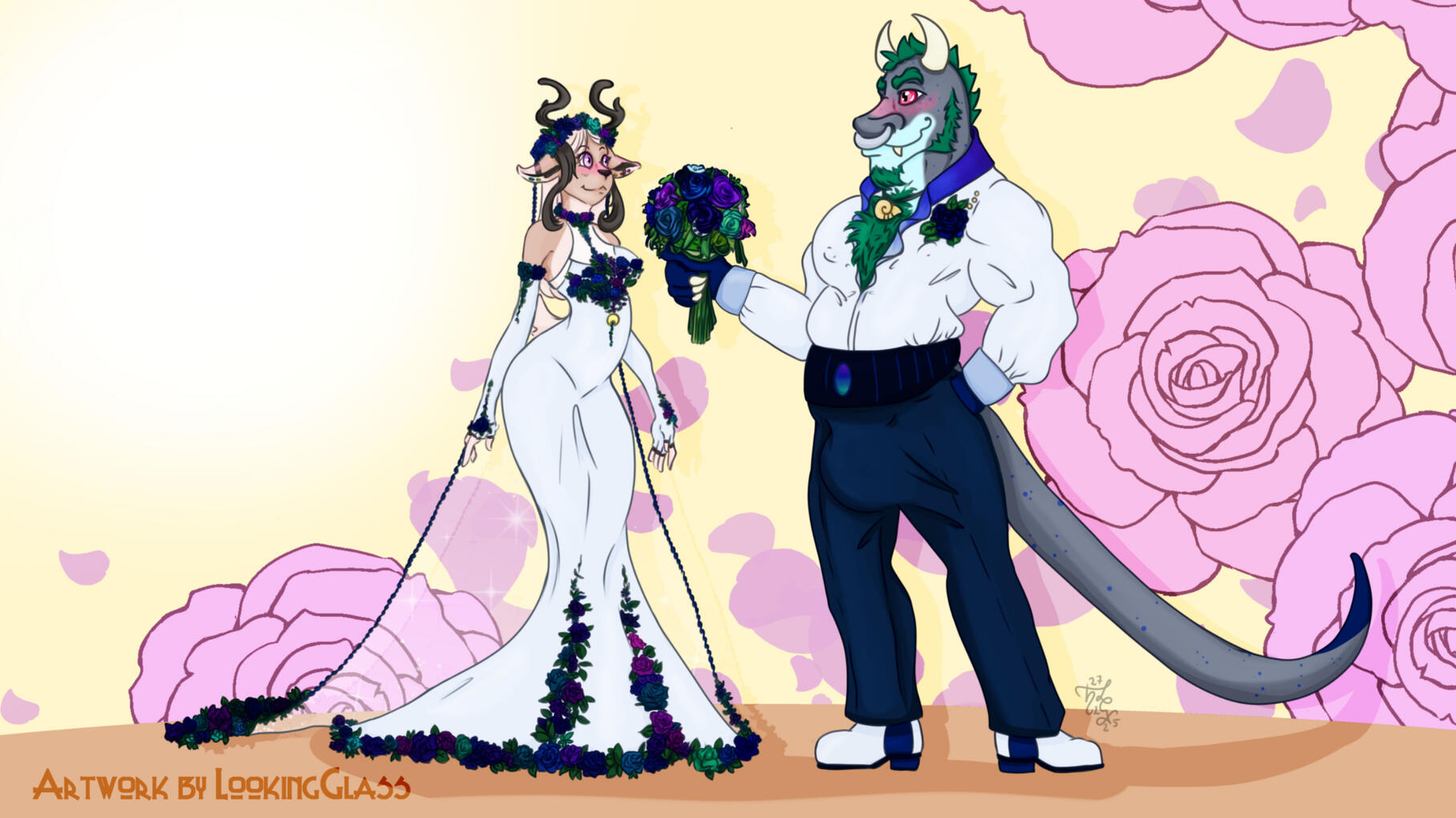 Wedding Outfit shekitten and beast
