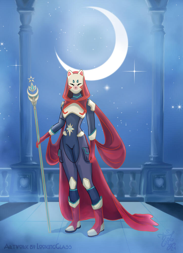 The Foxgirl and the Moon Artfigth 2024